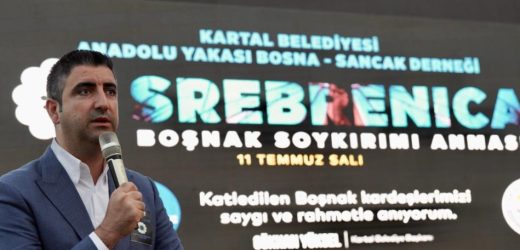 Srebrenitsa Soykırımının Şehitleri, Kartal’da Anıldı
