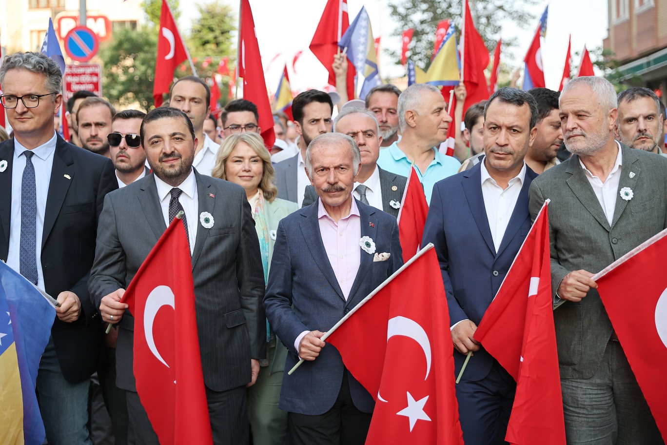 Srebrenitsa soykırımının kurbanları Bayrampaşa’da anıldı