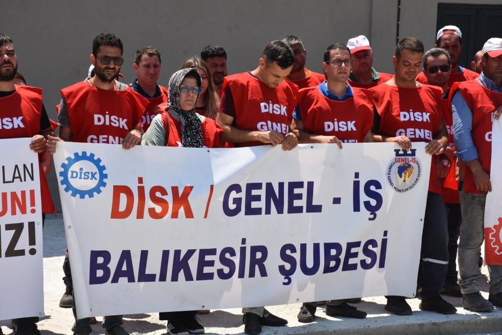 Genel-iş Balıkesir’de iş yavaşlattı