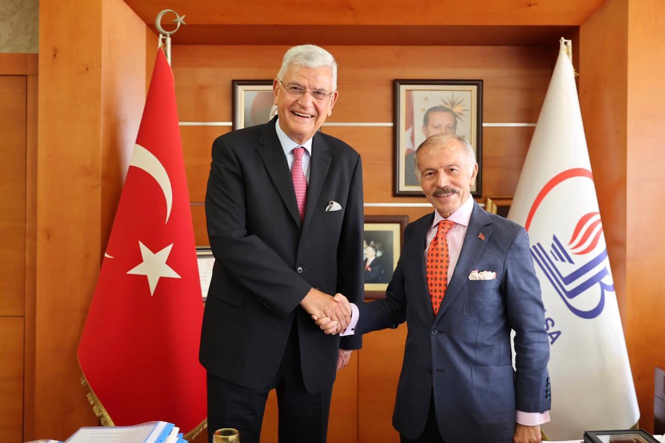 BM 75. Genel Kurul Başkanı Bozkır’dan Başkan Aydıner’e Ziyaret