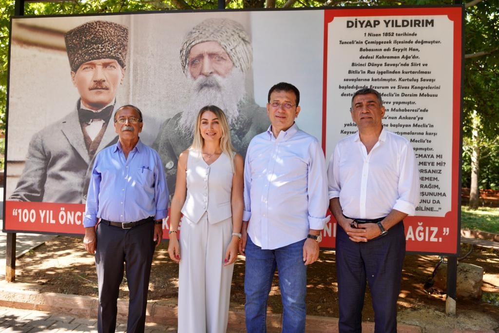 NAZIMİYE BELEDİYESİ’NDEN İMAMOĞLU’NA ‘FAHRİ HEMŞEHRİLİK’ BERATI