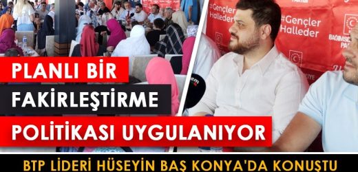 “Planlı bir fakirleştirme politikası uygulanıyor”