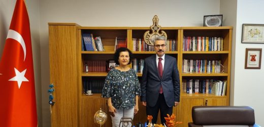 Üsküdar Kaymakamı, Üsküdar Üniversitesi Rektörü’nü ziyaret etti