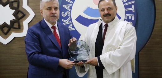 REKTÖR ALPAY ARIBAŞ GÖREVE BAŞLADI