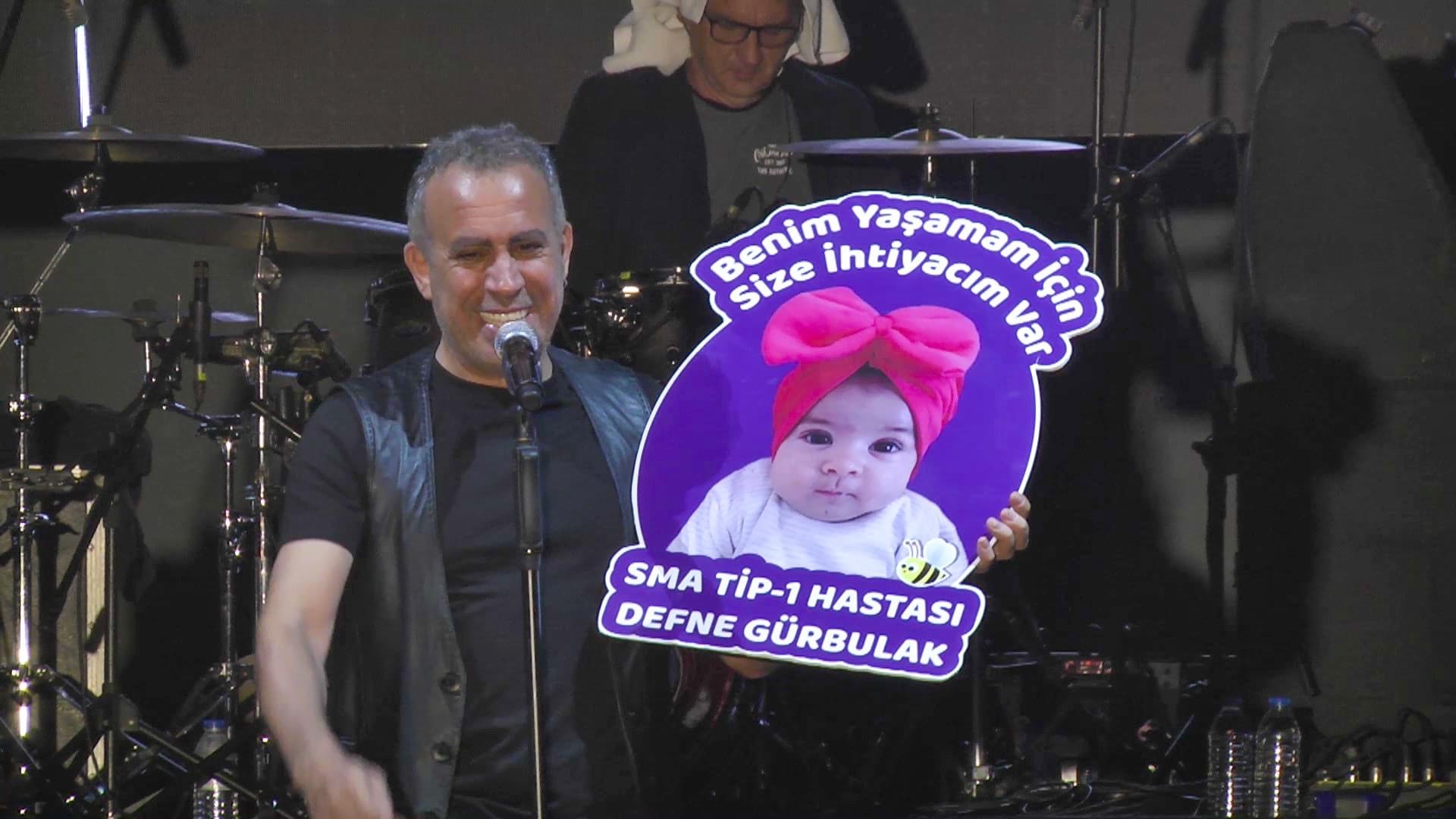 Kınık Belediyesi’nden Hasat Festivali’nde Sma hastası Defne bebeğe tam destek