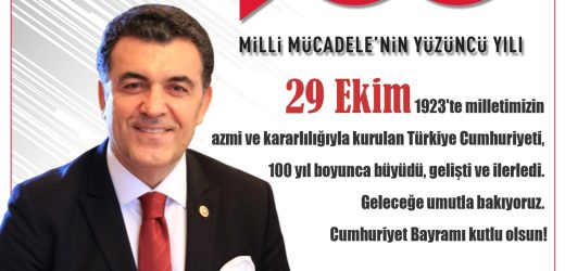 BAŞKAN DEMİR’DEN 29 EKİM CUMHURİYET BAYRAMI MESAJI