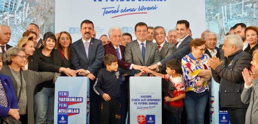 ‘KUŞTEPE ZEMİNALTI OTOPARKI VE FUTBOL SAHASI’NIN TEMELİ ATILDI