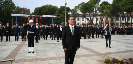 Cumhuriyetimizin Kurucusu Büyük Önder Gazi Mustafa Kemal Atatürk, Muğla’da Saygı ve Özlemle Anıldı