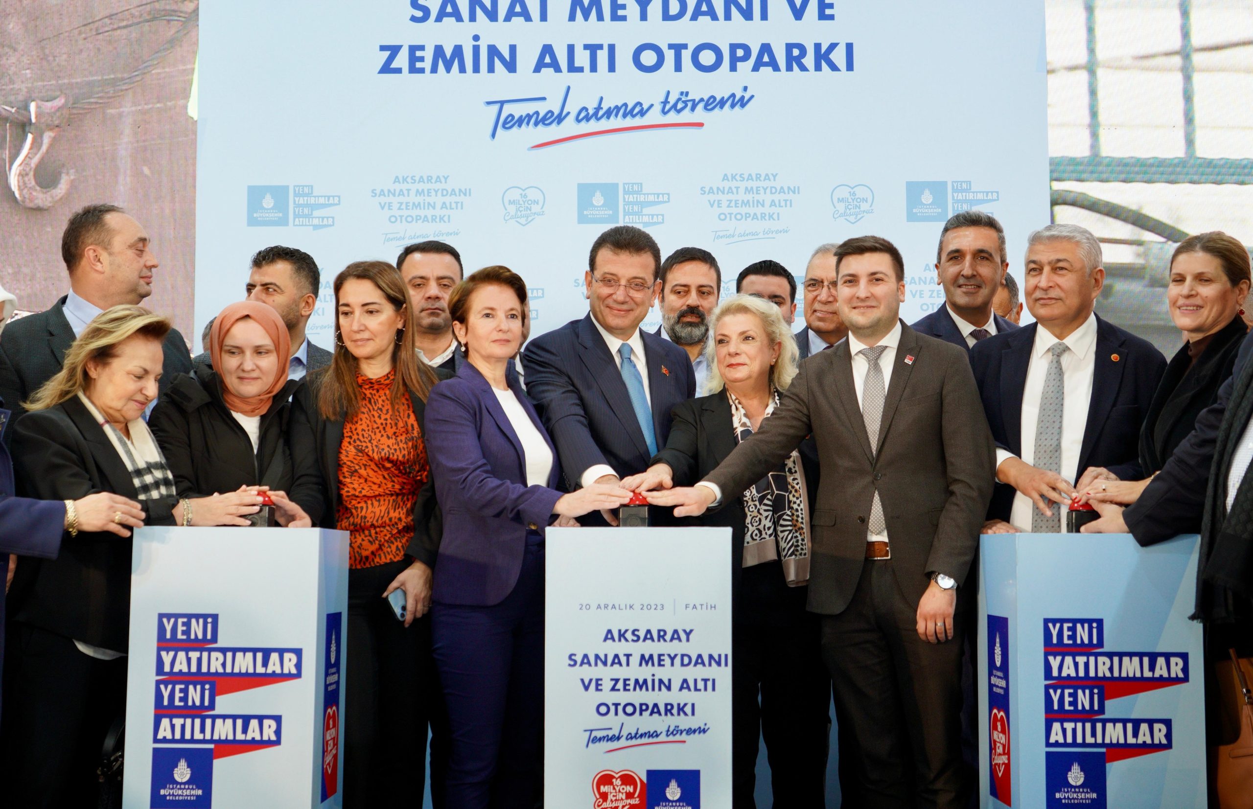 İMAMOĞLU: BU DÖNEMİN MODASI İBB’YE VE ONUN BAŞKANI EKREM İMAMOĞLU’NA SALDIRMAK- AKSARAY’A YENİ MEYDAN GELİYOR