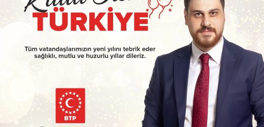 BTP Lideri Hüseyin Baş’tan yeni yıl mesajı…