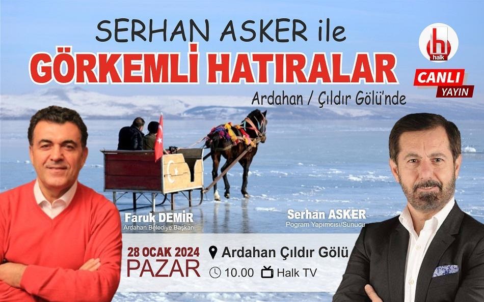 Ardahan Çıldır Gölü Üzerinde Canlı Yayına Davet Ediyor.