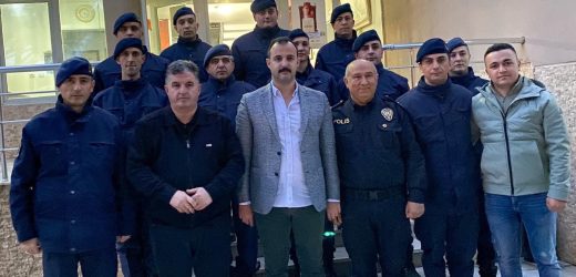 Başkan Doğruer bu yıl da yeni yılda görevi başındaki vatandaşları unutmadı