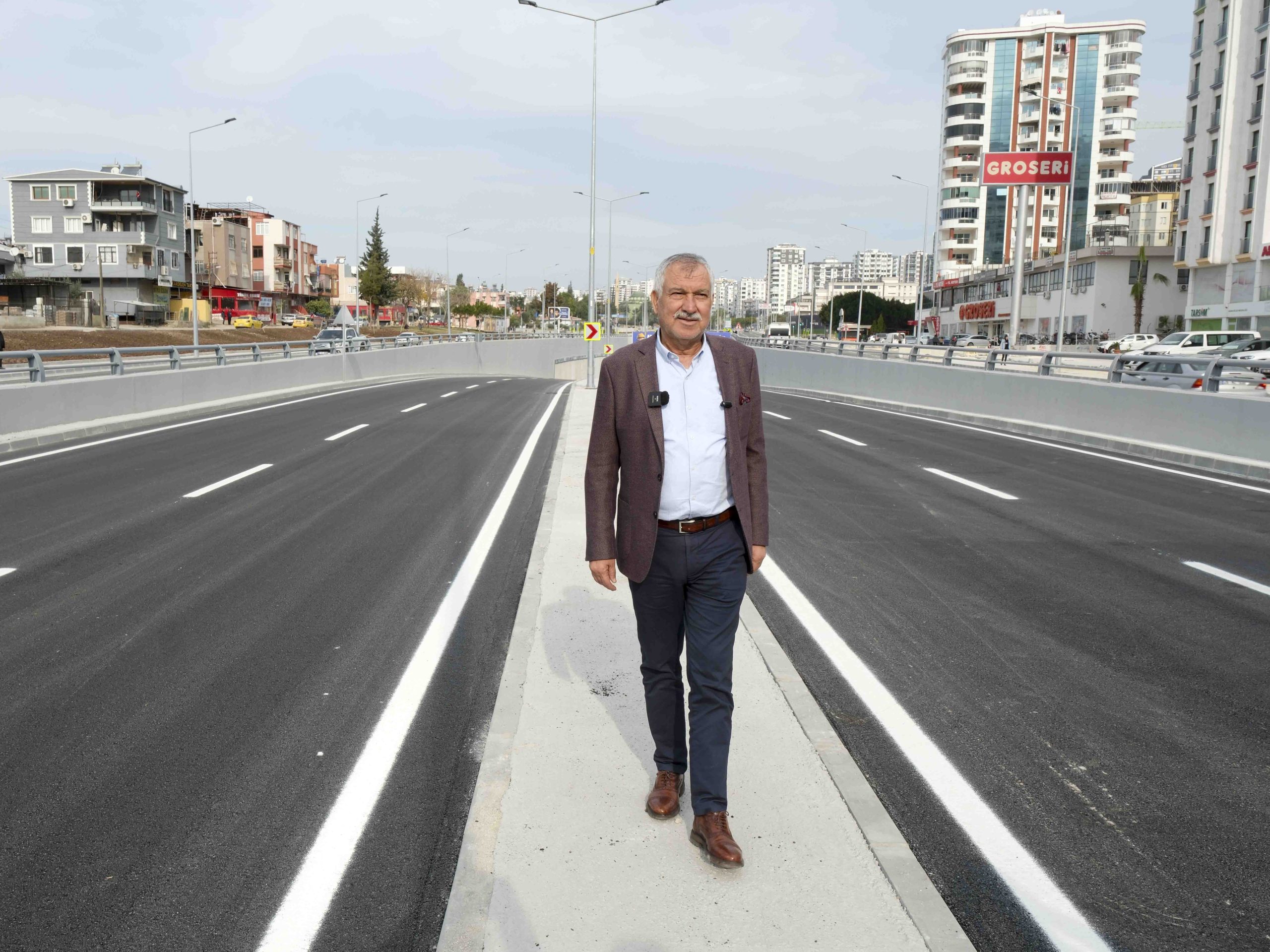 Türkmenbaşı Alt Geçidi trafiğe açıldı, resmi açılış 2024 Ocak ayının ilk yarısında gerçekleştirilecek.