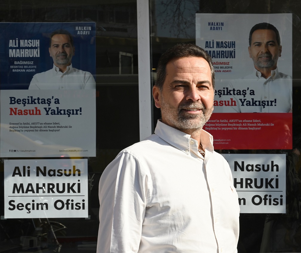 NASUH MAHRUKİ BEŞİKTAŞ BELEDİYESİ BAĞIMSIZ BAŞKAN ADAYLIĞINI AÇIKLADI