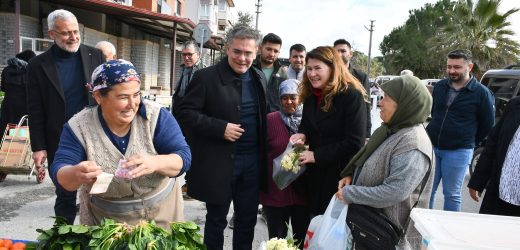 Başkan Toksöz, seçim çalışmalarını aralıksız sürdürüyor