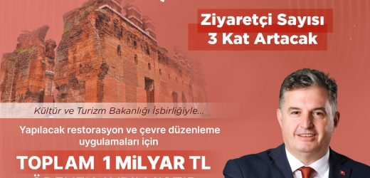 BAKAN ERSOY’DAN BERGAMA’YA MİLYARLIK MÜJDE – BERGAMA’YA 1 MİLYAR TL KAYNAK AYRILDI BERGAMA TURİZM BAŞKENTİ OLACAK