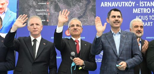 ARNAVUTKÖY-İSTANBUL HAVALİMANI METROSU HİZMETE AÇILDI