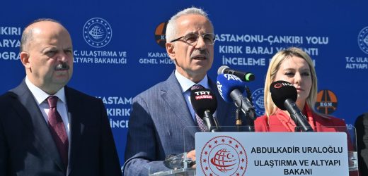 ULAŞTIRMA VE ALTYAPI BAKANI URALOĞLU: -“KASTAMONU KIRIK VARYANTI PROJESİ’NDE YÜZDE 29,5 İLERLEME SAĞLANDI”