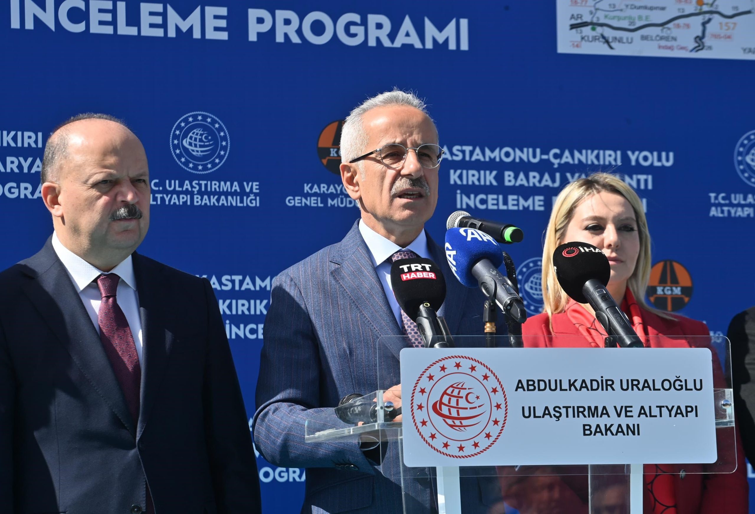 ULAŞTIRMA VE ALTYAPI BAKANI URALOĞLU: -“KASTAMONU KIRIK VARYANTI PROJESİ’NDE YÜZDE 29,5 İLERLEME SAĞLANDI”