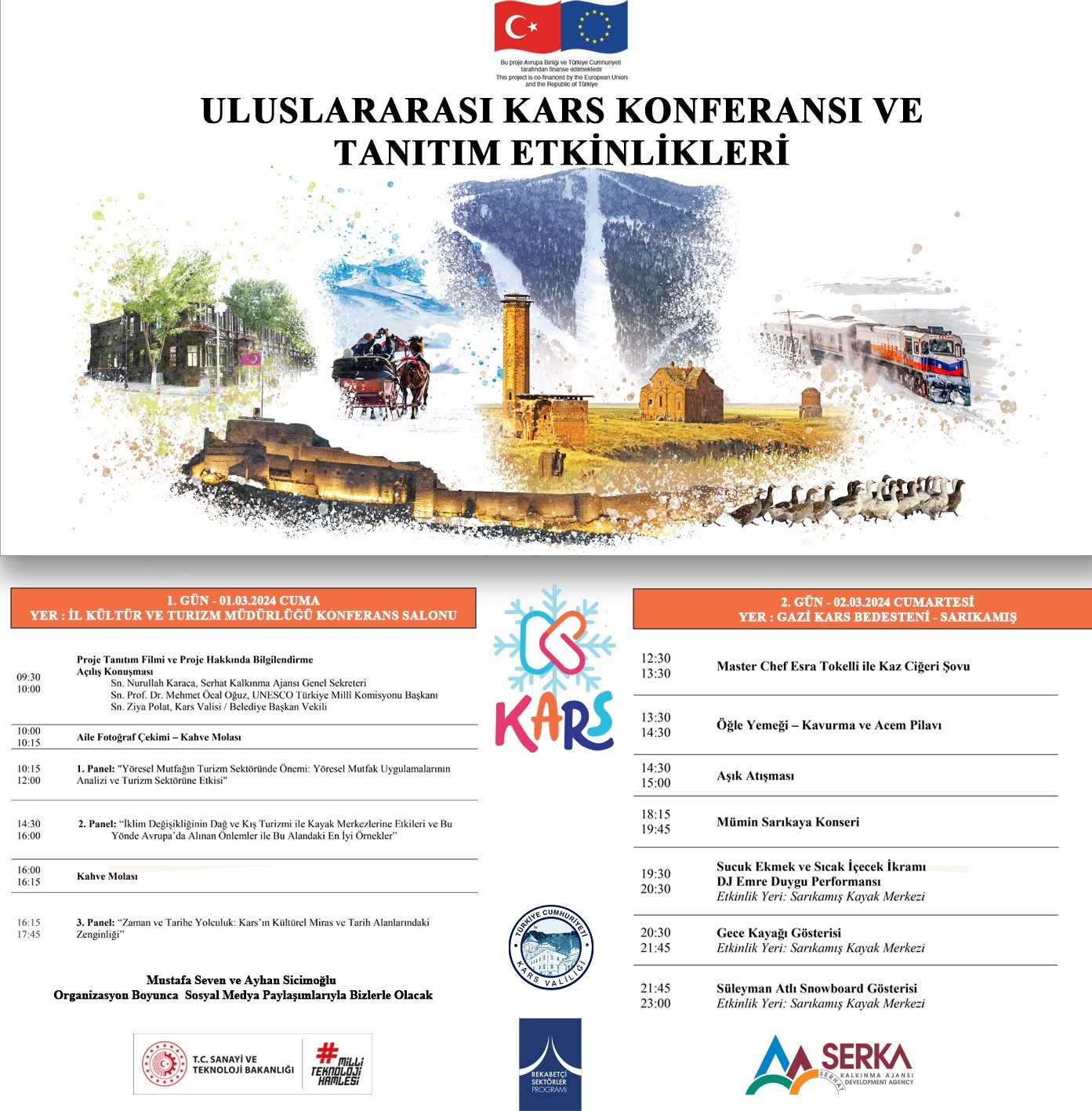 Serka İle Kars, Uluslararası Konferans İle Dünyaya Tanıtılıyor