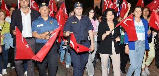 Kınık’ta 19 Mayıs coşkuyla kutlandı