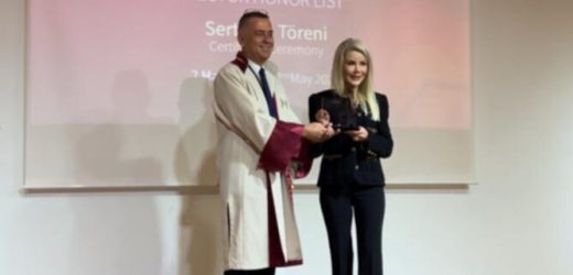 Elif İnci Aras, Öğrencilere İlham Veren Öğretim Görevlisi Olarak Ödüllendirildi