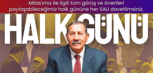 MİLAS BELEDİYE BAŞKANI FEVZİ TOPUZ, “HALK GÜNÜ” UYGULAMASINI BAŞLATTI