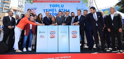 İMAMAOĞLU, SANCAKTEPE BELEDİYESİ’NİN TOPLU TEMEL ATMA TÖRENİNE KATILDI