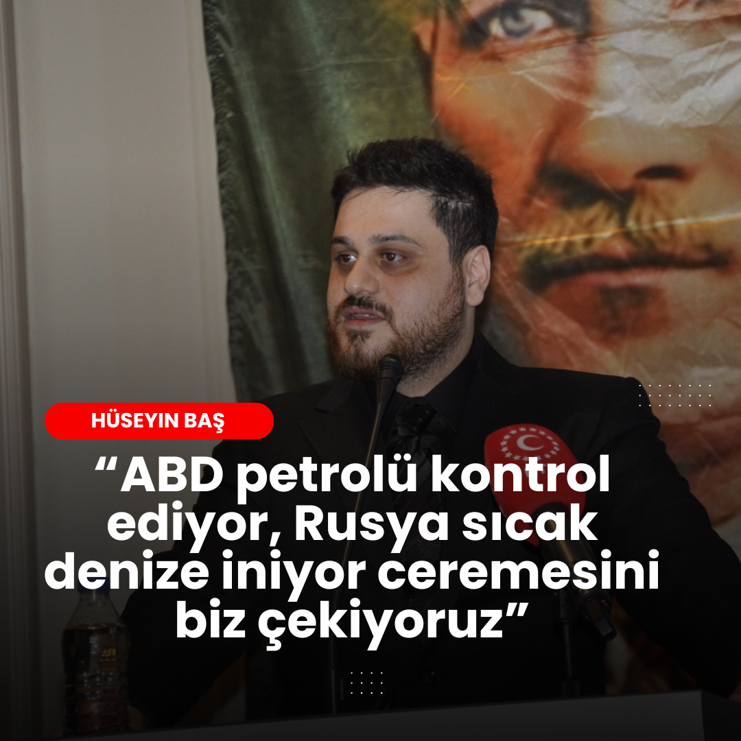 Bağımsız Türkiye Partisi (BTP) Genel Başkanı Hüseyin Baş Suriye gündemini değerlendirdi.