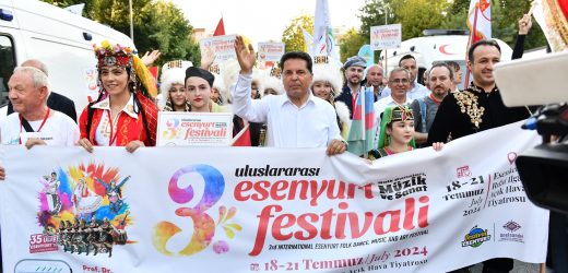 3. Uluslararası Esenyurt Halk Dansları Müzik ve Sanat Festivali’nden tüm dünyaya barış ve kardeşlik mesajı