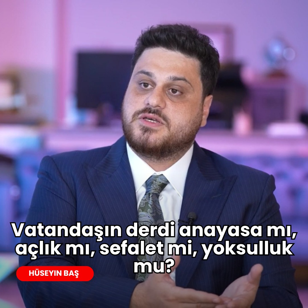 Hüseyin Baş’tan “anayasa değişikliği neden isteniyor” sorusuna 2 farklı bakış açısı