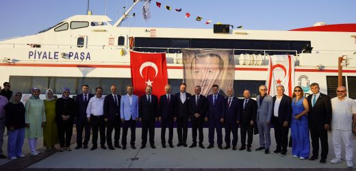 KKTC’YE AÇILAN 5. KAPIMIZ ANAMUR FERİBOT VE DENİZ UÇAĞI İSKELESİ HİZMETE ALINDI