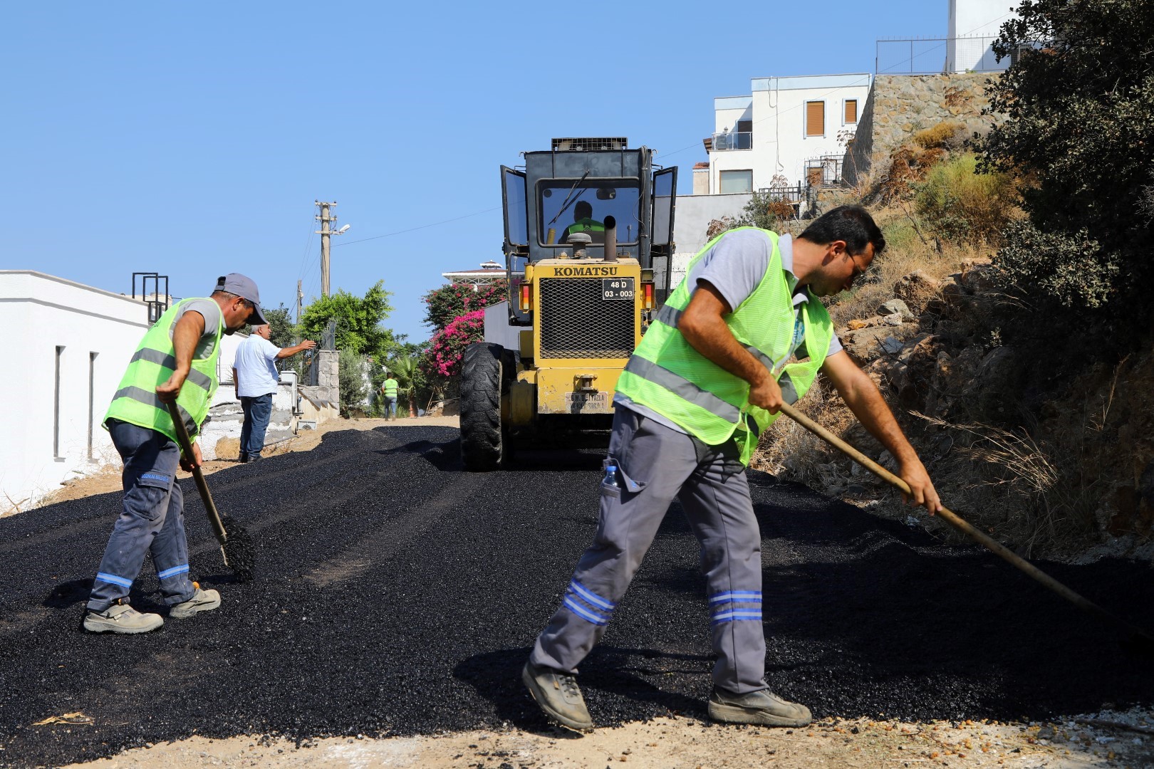 Bodrum Genelinde Fen İşleri Çalışmaları