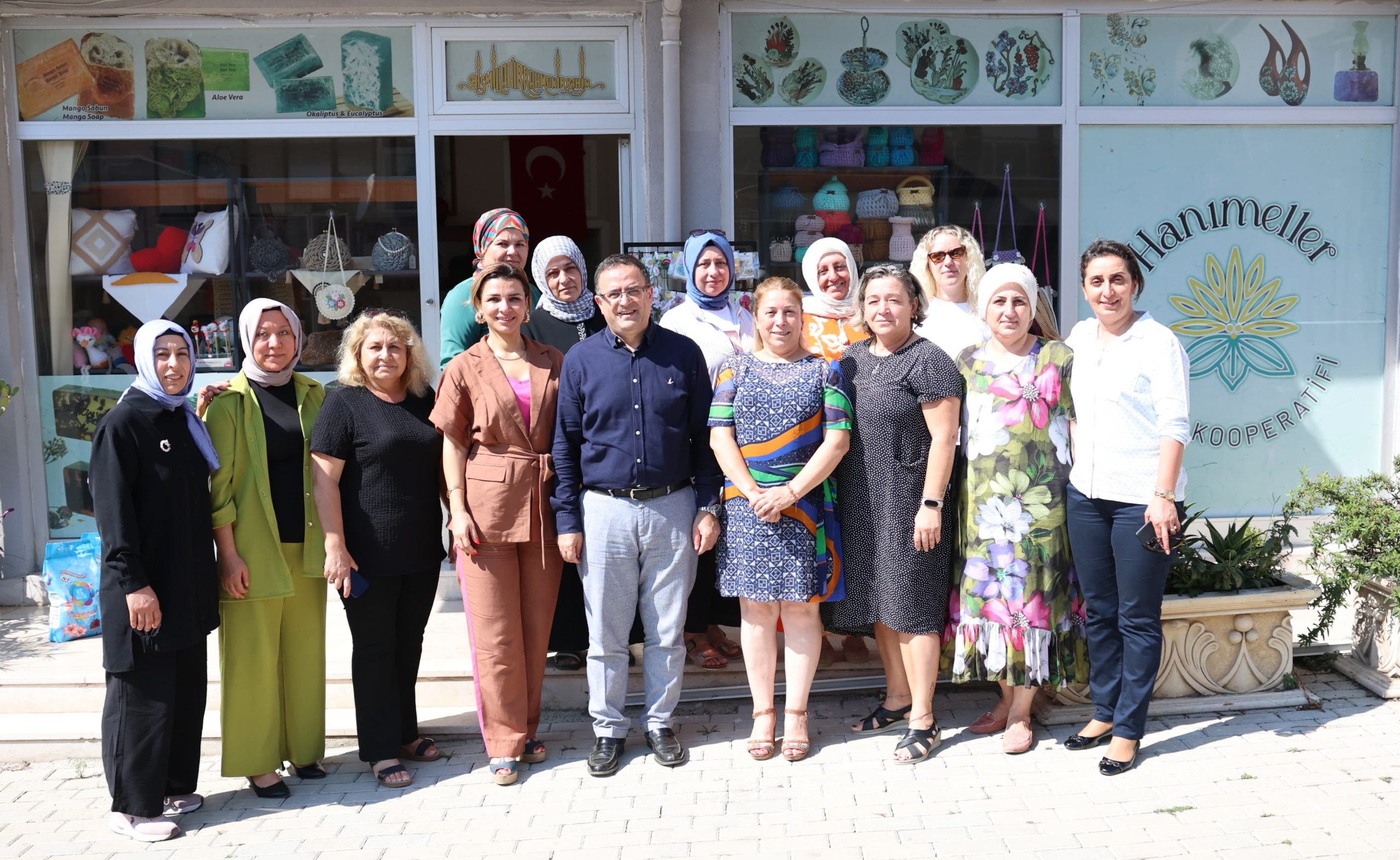 Başkan Gökçe, Hanımeller Kooperatifi’ne Konuk Oldu