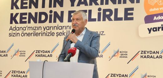 Başkan Zeydan Karalar, Adana’nın gelecek vizyonunu Adanalılar ile beraber belirliyor.