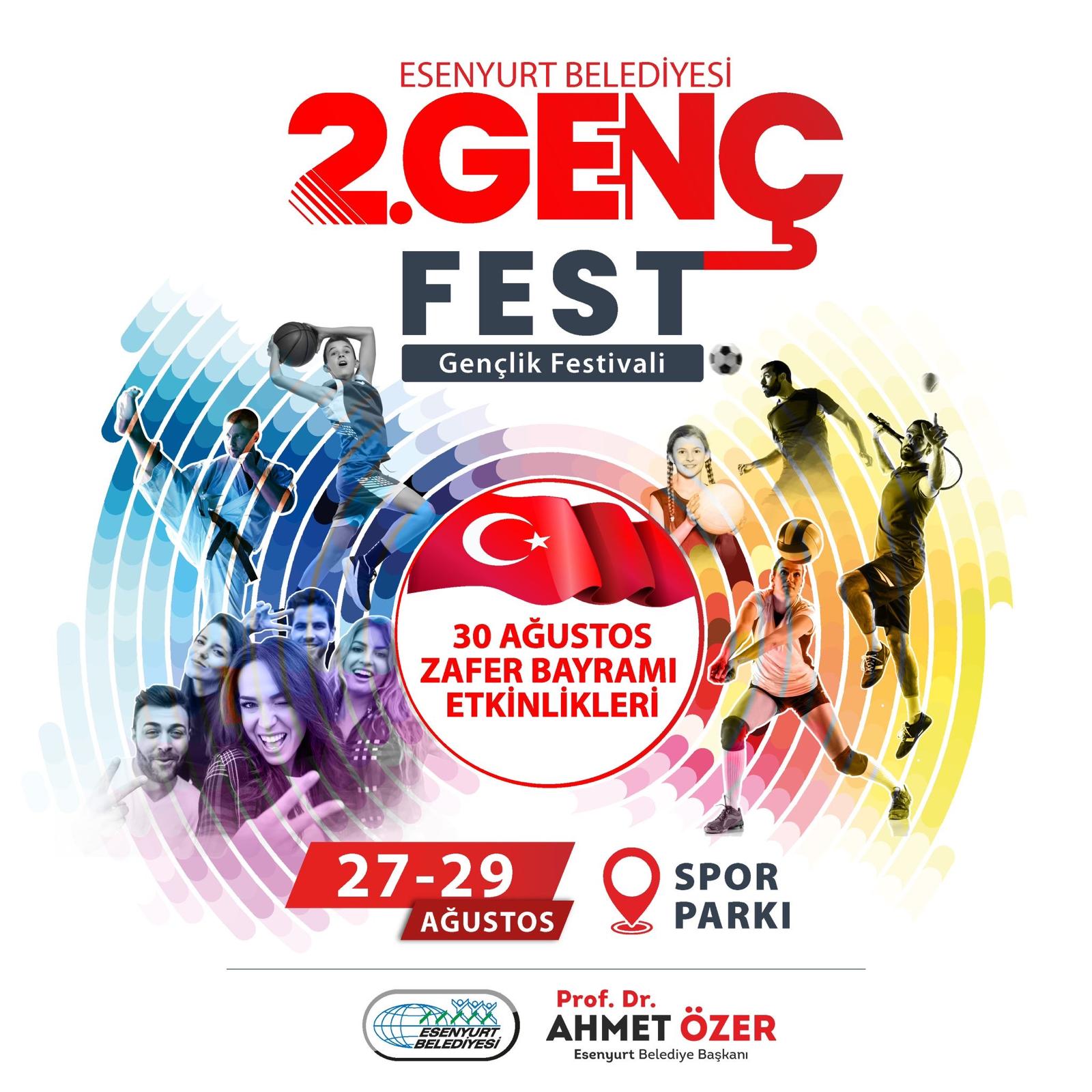 ESENYURT’TA GENÇLİK FESTİVALİ BAŞLIYOR