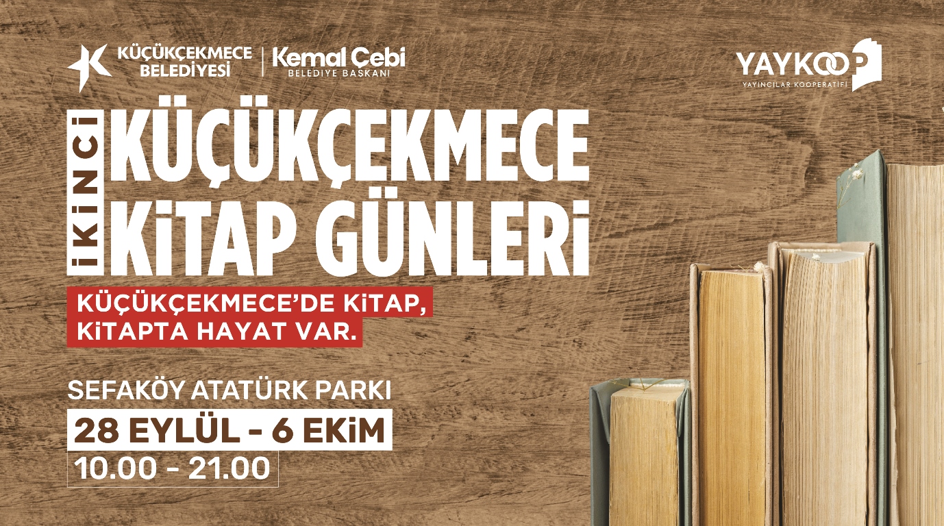 KÜÇÜKÇEKMECE’DE KİTAP GÜNLERİ’NE GERİ SAYIM BAŞLADI