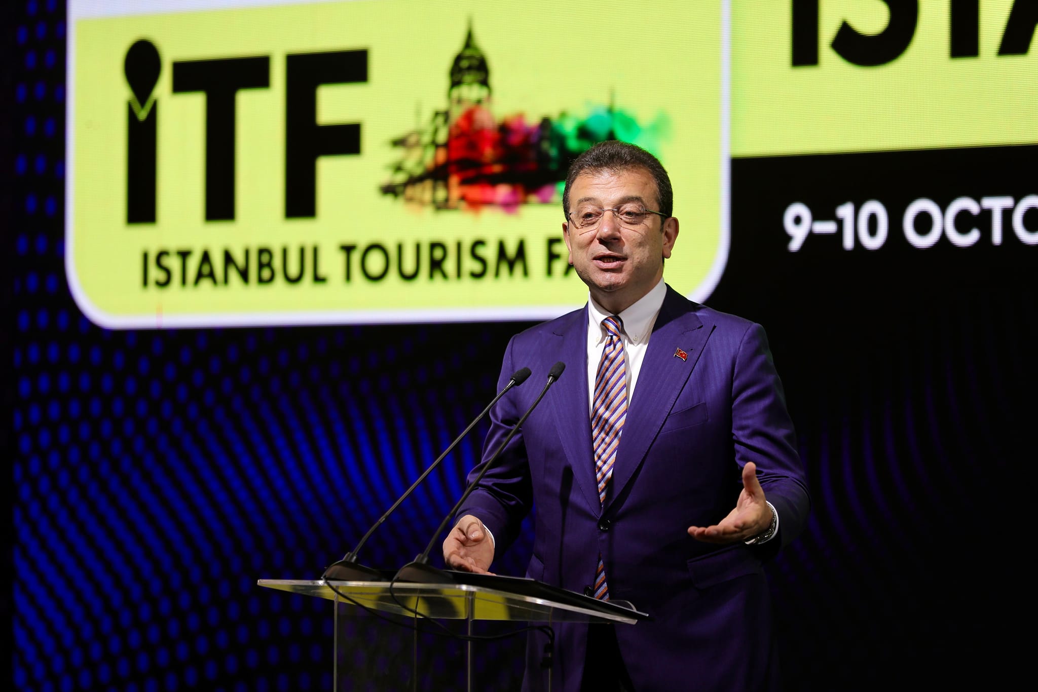 ‘İSTANBUL TURİZM FUARI’ AÇILIŞINDA KONUŞTU