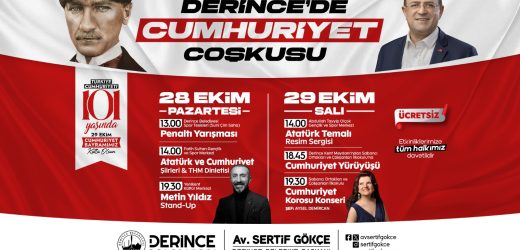 Cumhuriyet Bayramı İçin Derince’de Çok Özel Etkinlikler