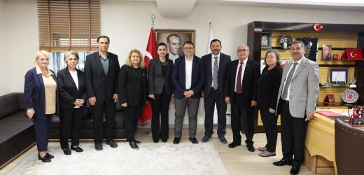 Başkan Gökçe’nin Konukları Kent Konseyi Yönetimi