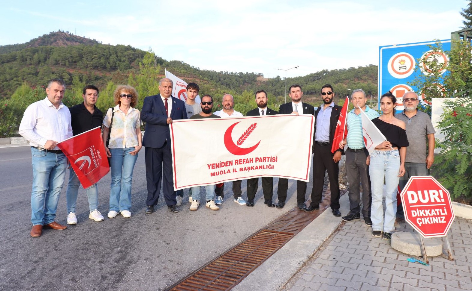 YENİDEN REFAH MUĞLA’DAN GÖCEK TÜNELİ ZAMLARINA TEPKİ