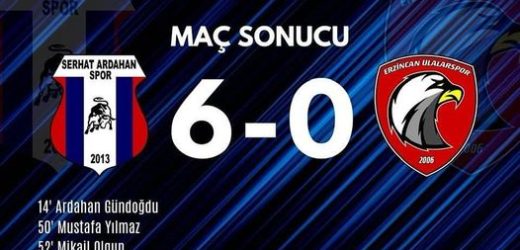 Serhat Ardahanspor, Rakibini 6-0 Eli Boş Uğurladı