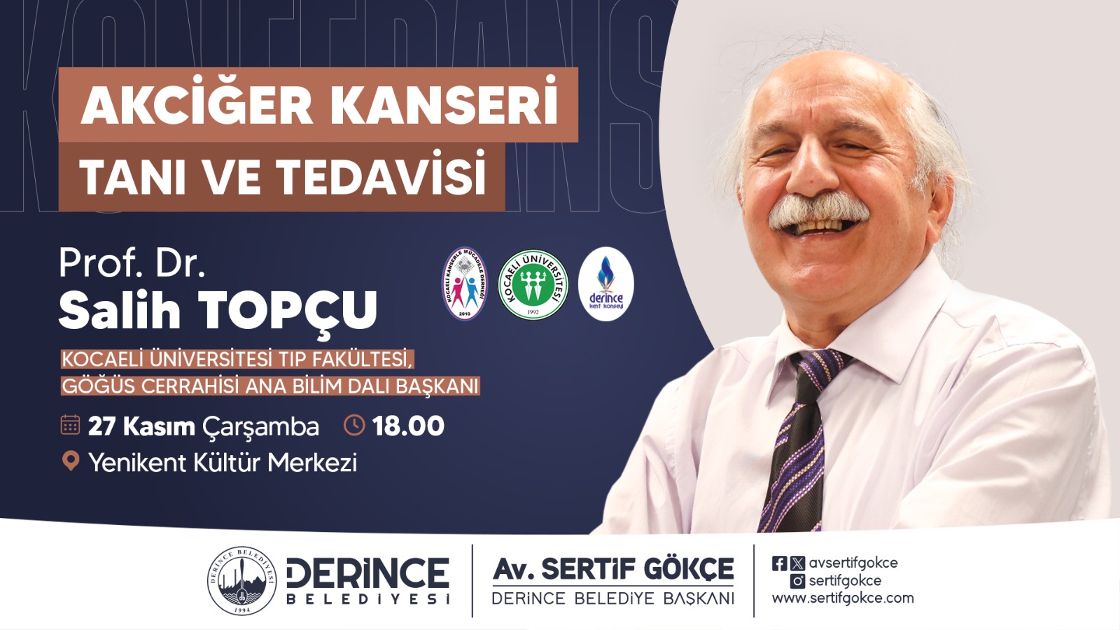 Derince’de Konferanslar Devam Ediyor