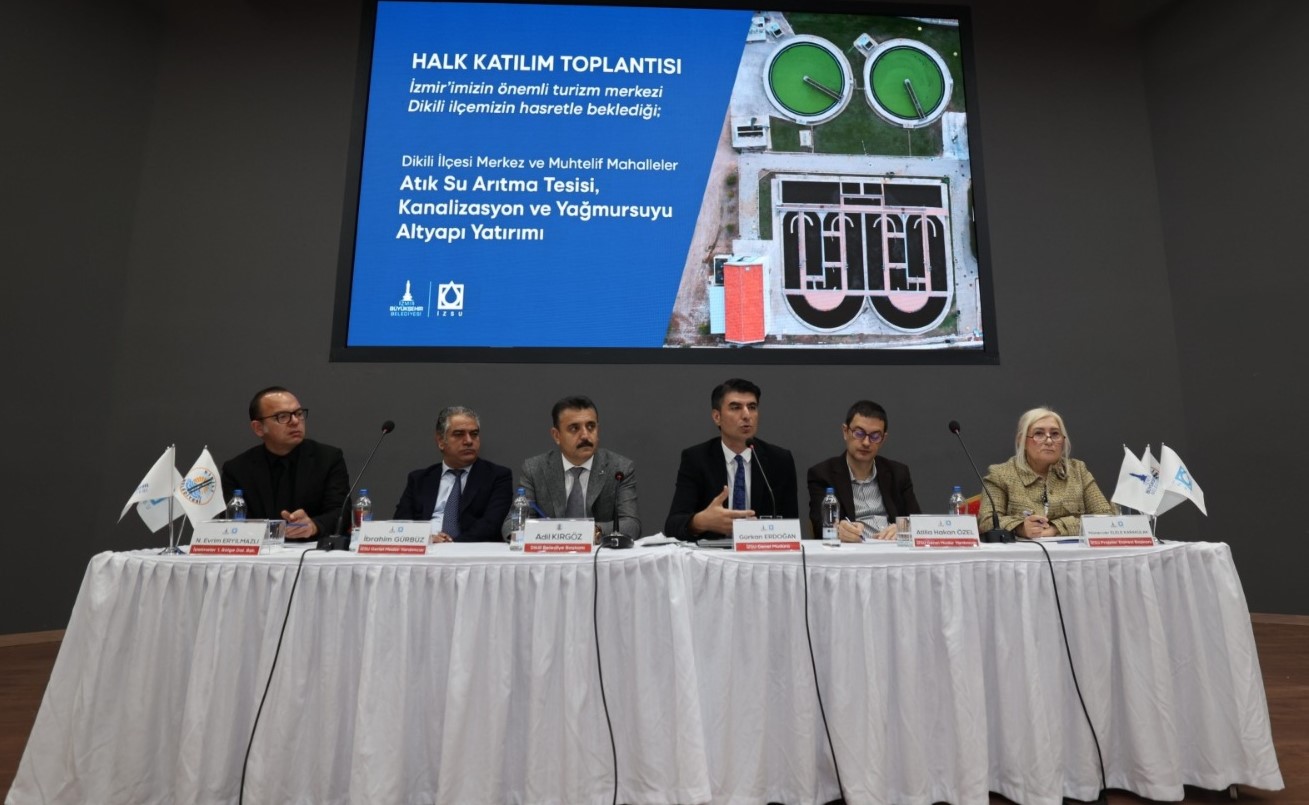 İZSU’dan Dikili’ye 66 milyon Euro’luk dev yatırım