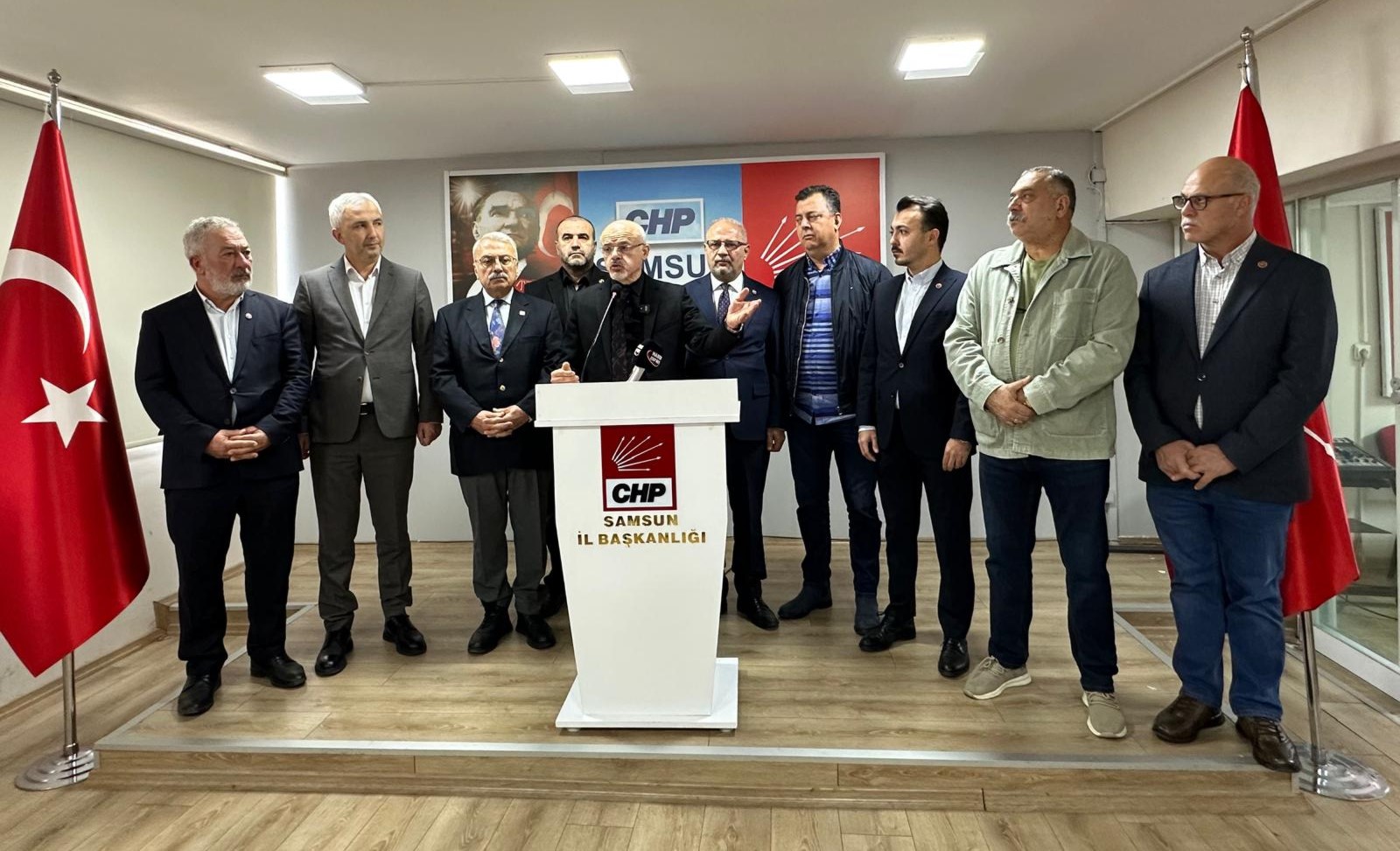 CHP. SAMSUN İL BAŞKANLIĞI BASIN AÇILKLAMASI