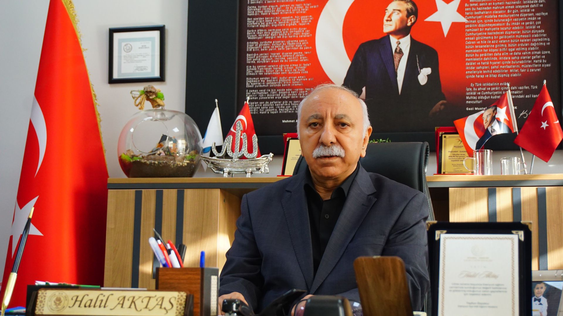 Halil Aktaş’tan Yeni Yıl Tebrik Mesajı