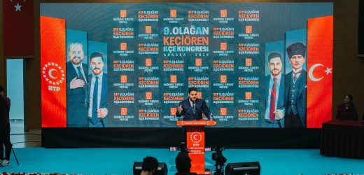 Hüseyin Baş partisinin Ankara Keçiören ilçe Kongresinde Konuştu.