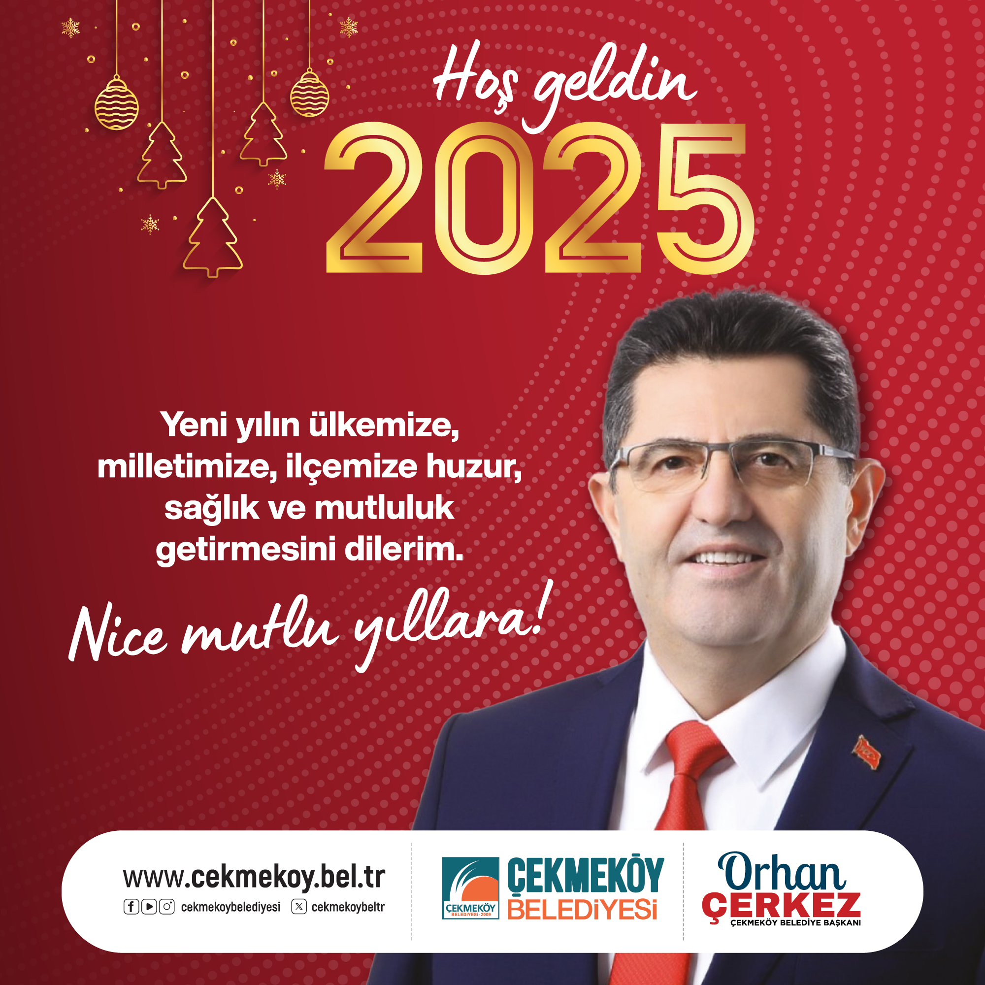 ORHAN ÇERKEZ’DEN YENİ YIL TEBRİK MESAJI