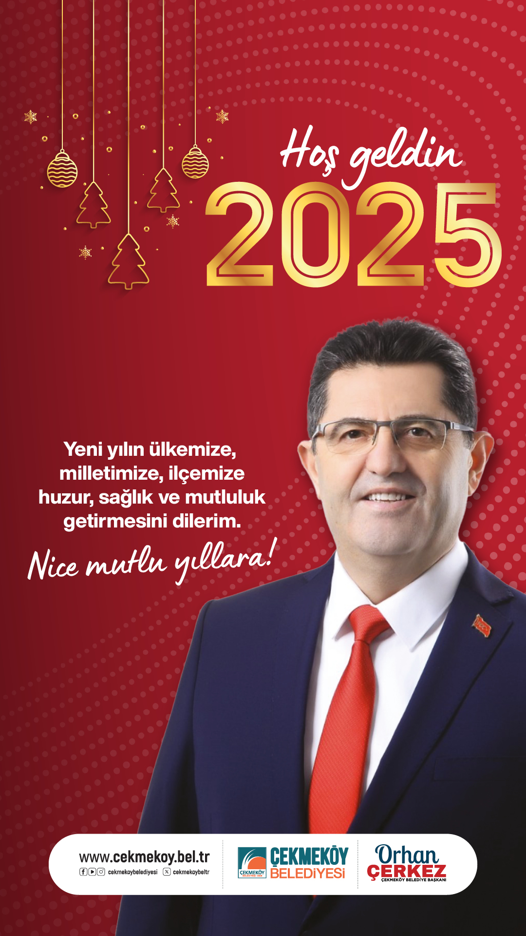 ORHAN ÇERKEZ’DEN YENİ YIL TEBRİK MESAJI