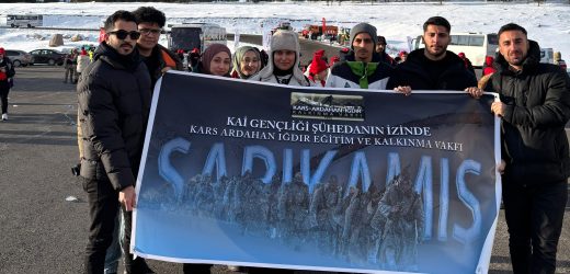 K.A.I VAKFI SARIKAMIŞ HAREKATININ YILDÖNÜMÜ TÖRENLERİNDE